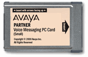 Avaya Partner PCMCIA Voicemail Card (2x4) rel 3 