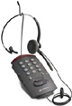 T-10 Single-line headset telephone w/base keyboard